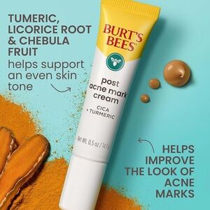 NEW Burt's Bees Post Acne Mark Cream - Yellow and White